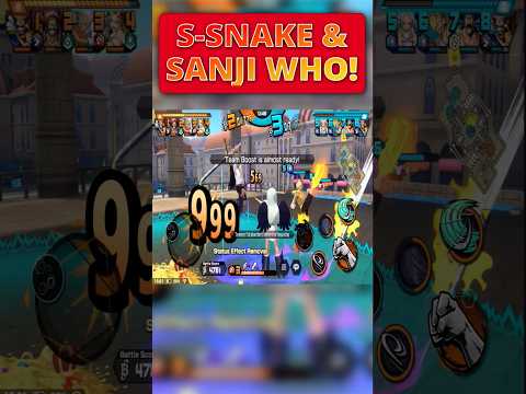 S HAWK 🦅 VS EGGHEAD SANJI & S SNAKE 🐍 | One Piece Bounty Rush OPBR SS League Battle