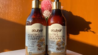 Stronger and smooth  with Atulya's Keratin shampoo and conditioner