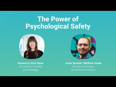 The Power of Psychological Safety [Strategy Collaborative]