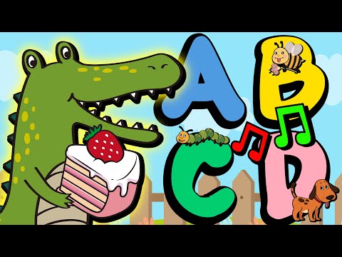 Singing Letters ABCD Fun Phonics Learning Alphabet Song for Kids #alphabetsongforkids