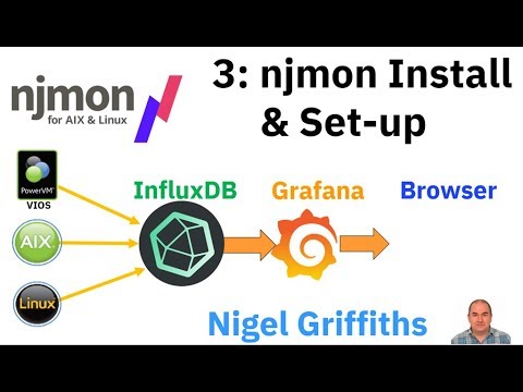 njmon + InfluxDB + Grafana Series 3: njmon Install & Set-up