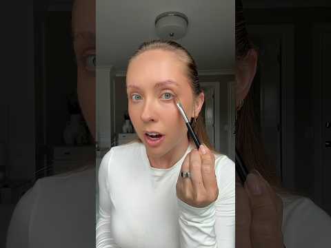 No makeup make up look HACK! #beauty #makeup #makeuphacks