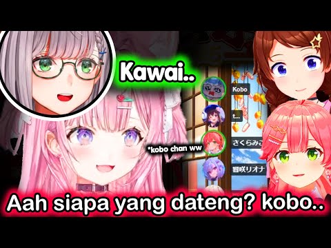 Keimutan Kobo Nyoba Ngobrol Bareng Senpai JP Pengen Ikut Join ww..【Hololive】