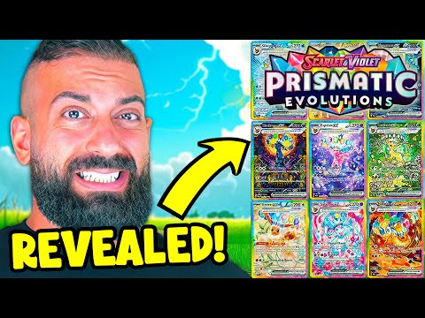 Pokemon Reveals Best Cards of 2025 (Prismatic Evolutions)