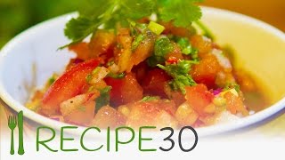 FRESH TOMATO SALSA recipe