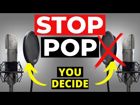 Popper Stopper, or NO Popper Stopper? (Pop Filters DEBUNKED)