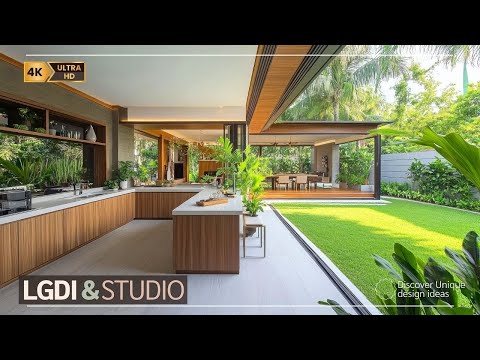 Single Storey L-Shaped Home with Trendy 2025 Open Kitchen | Modern House & Decor Ideas