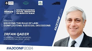 AJCONF 2024 | Irfan Qadir | Former Attorney-General for Pakistan