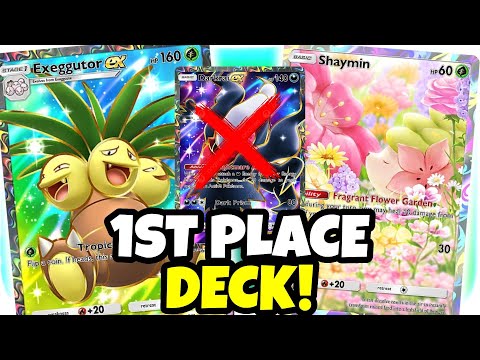 TOURNAMENT WINNING Exeggutor Shaymin Deck IS STRONG In Pokemon TCG Pocket