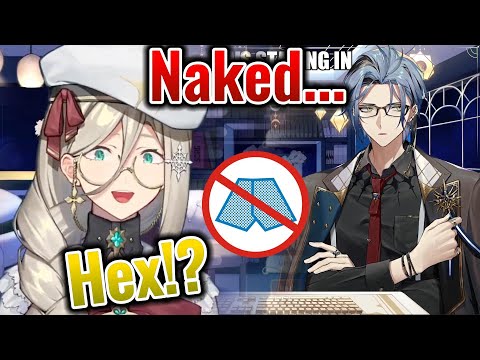 Hex Was Completely Naked 👀👍【NIJISANJI EN | Aia Amare | Hex Haywire】