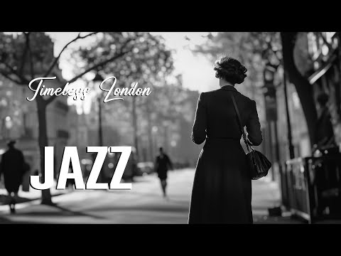 Retro London Vibes 🎷 Swing Jazz & Classic Streets of the 1930s-1940s | Timeless Big Band Rhythms