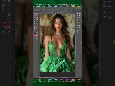 🛑How to Change Complex Semi Transparent Dress Colors in Photoshop 2024