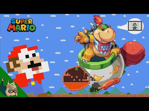 Mario vs the GIANT Bowser Jr  MAZE (LUIGI NEEDS HELP)