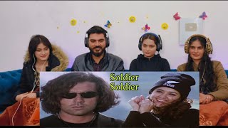 Soldier Soldier Song | Bobby Deol, Preity Zinta| Soldier Movie Reaction ,Part 9