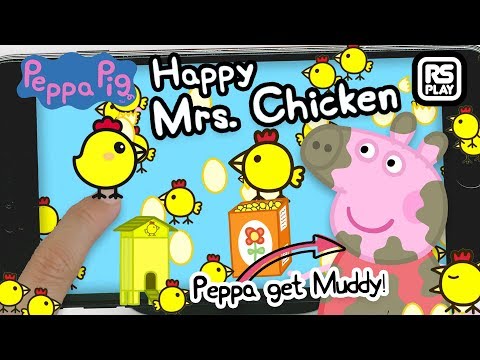 Peppa & George Love Jumping in Muddy Puddles! Time for Peppa Pig Happy Mrs Chicken