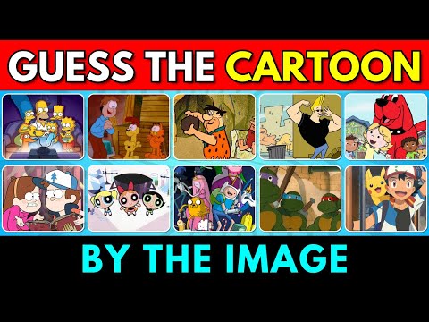 Guess the Cartoon by the Image | Can You Guess the 64 Cartoon?