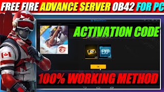 How to Download Free Fire Advance Server OB42 On PC | Advance Server FreeFire Activation Code - 2023