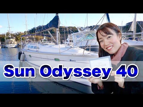 Sun Odyssey 40 Tour  友人のサンオデッセイ40を見せてもらいました✨