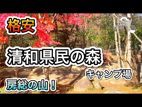 【千葉】ソロ激安！千葉の大人気キャンプ場。清和県民の森キャンプ場！千葉県、君津市、関東、格安、無料キャンプ場、房総