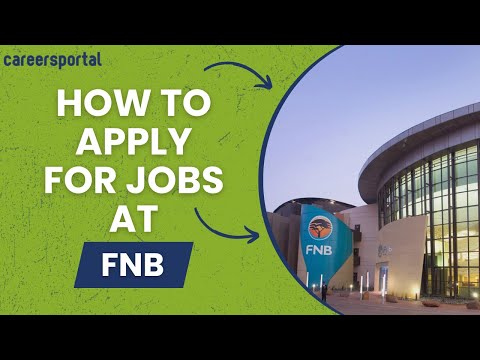 How To Apply For FNB Jobs | Careers Portal