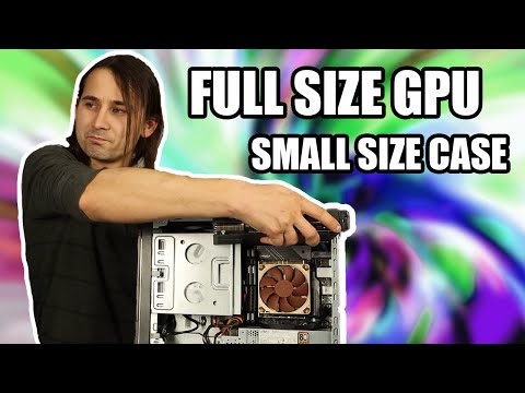 Full Height GPU In Our TINY Gateway Mini ITX Sleeper PC