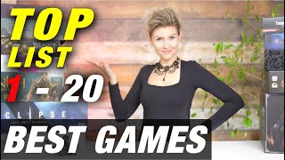 My Top 20 Best Board Games │ Hall of Fame │Favorite Board Games │ Games of All time