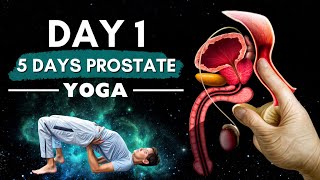 Day 1 of a Prostate Problem FREE Life - Yoga Exercises for Men!