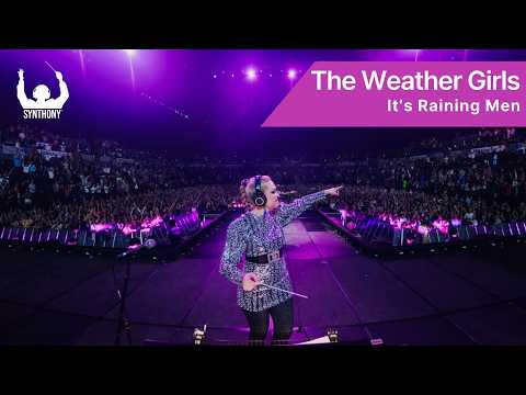 SYNTHONY - The Weather Girls 'It's Raining Men' (Live at Spark Arena 2024) | ProShot 4K