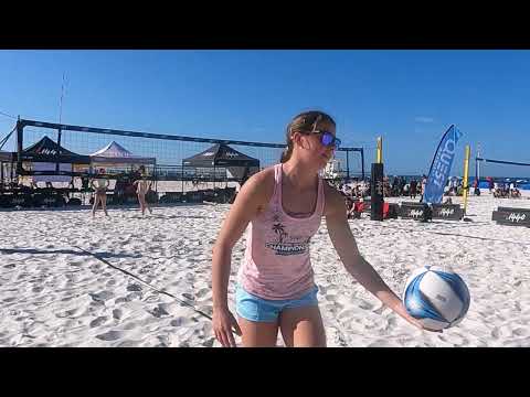 p1440 Futures Tour: Clearwater FL, Jan 29 - Gold Bracket - Coakley/Martin vs Genest/Schrock - Set 1