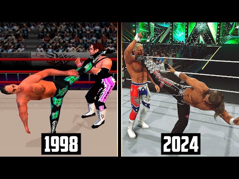 WWE 2K24: Shawn Michaels "Sweet Chin Music" Evolution In WWE Games !!!