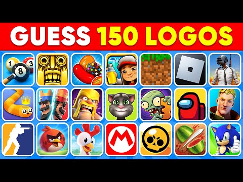 Guess the Logo in 3 Seconds 🎮🎲 150 Famous Game Logos | Logo Quiz | Daily Quiz