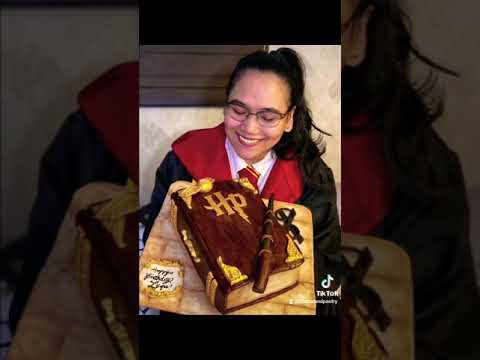 BTS: Harry Potter Book of Spells CAKE! #shorts #teamlyqa