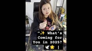 "✨ What’s Coming for You in 2025? 🕊️🌟 #tarot #astrology #shortsviral