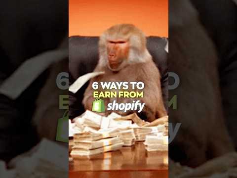 How to make money on Shopify 💰🤑