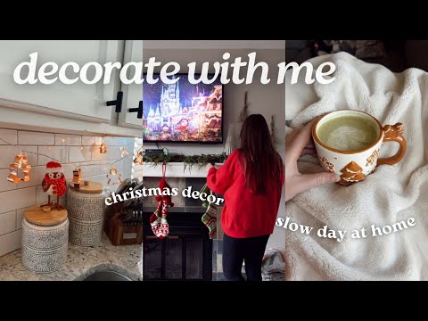 home vlog 🎄 decorate with me for Christmas, cozy day at home & quick Target run!