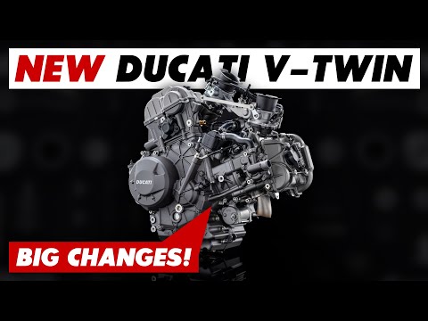 New Ducati V-Twin (V2) Engine Announced: 11 Things To Know! (Panigale, Multistrada, Monster & More)