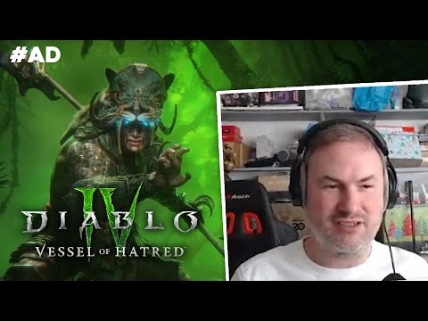 Checking out Diablo 4: Vessel of Hatred! #ad