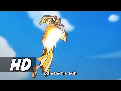 Sanji Diable Jambe! Extra Hachis Hash! | Sanji vs X Drake | One Piece HD