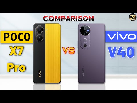 Poco X7 Pro vs vivo V40 : Which Phone is Best❓😯