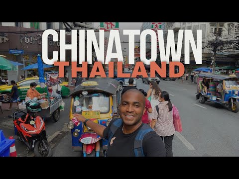 Chinatown Bangkok Thailand | Street Food Tour | Market Tour | Dragon Cafe | IconSiam Mall Tour