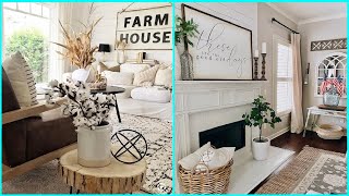 75 BEAUTIFUL RUSTIC FARMHOUSE DECOR IDEAS