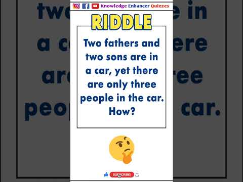 Can you answer this question? #brainteaser #intelligencetest #braintest #iqtest #iq #shorts