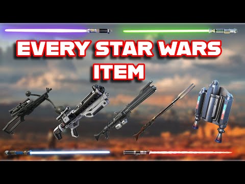 Ranking EVERY STAR WARS ITEM In FORTNITE HISTORY From WORST To BEST