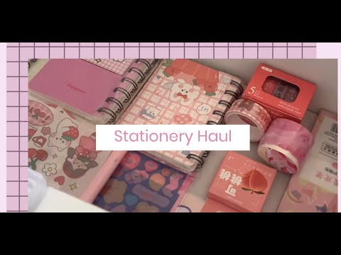 Stationery Haul