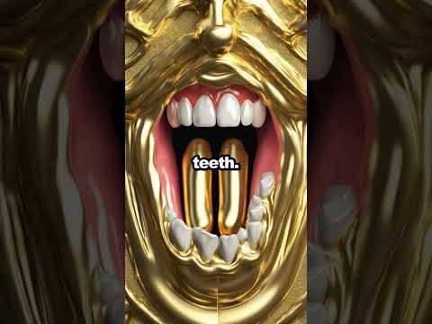 Golden Teeth: The Ancient History Behind Your Dental Fillings! #Shorts