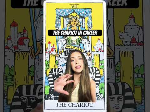 Tarot Cards in Career: The Chariot #tarot #tarotcardmeanings #thechariot