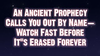 An Ancient Prophecy Calls You Out By Name... | Angels Messages