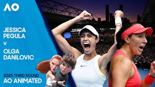 LIVE | Nuno Borges v Carlos Alcaraz | AO Animated | Australian Open 2025