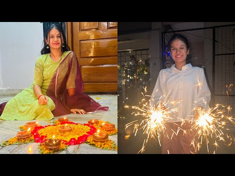 Diwali Celebrations 🪔🧨|| Enjoyed With Crackers || 2023 || Sahrudafruty