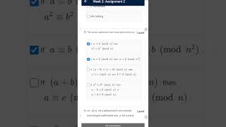 A Basic Course In Number Theory Week-2 || #answers #nptel #nptelquiz #nptelanswer